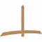 Ekena Millwork Bellingham Timber Gable Bracket, Western Red Cedar, 108"W x 54"H x 1 1/2"D x 5 1/2"F, 12/12 Pitch GBW108X54X0206BEL00SWR - alternate 2
